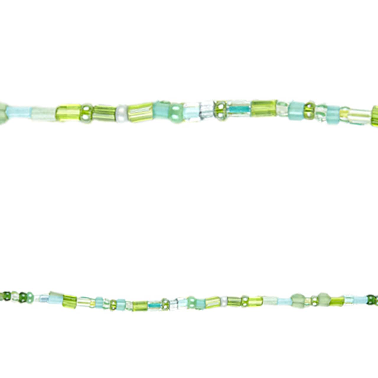 Emerald Czech Glass Mixed Beads, 6/0 by Bead Landing&#x2122;
